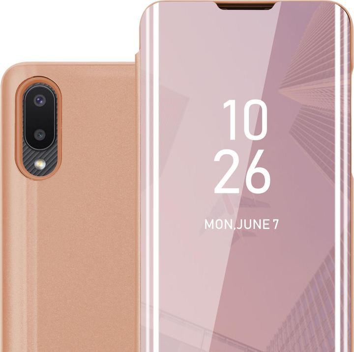 Image du produit Cadorabo Book Smart View Couverture miroir (Samsung Galaxy M02, Samsung Galaxy A02)