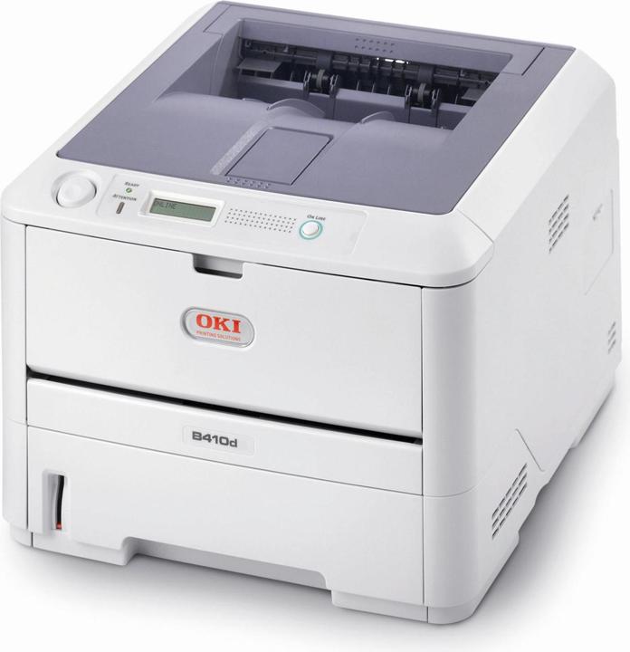 OKI B410d laser printer, A4, 28ppm, 3 yrs. warranty (Laser, Black and white)