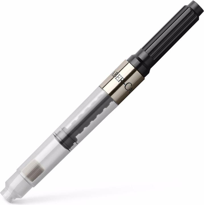 Actual product image Faber-Castell Converter for Design Fountain Pen (black/transparent, 1 x)