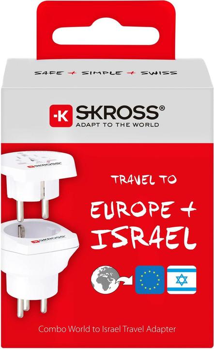 Actual product image Skross World to Israel