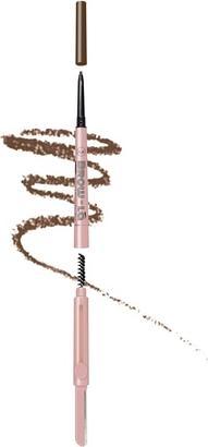 J.Cat Beauty 3 in 1 Mapping and Shaping Brow Pencil Rich Brown Women's Makeup (Rich Brown)