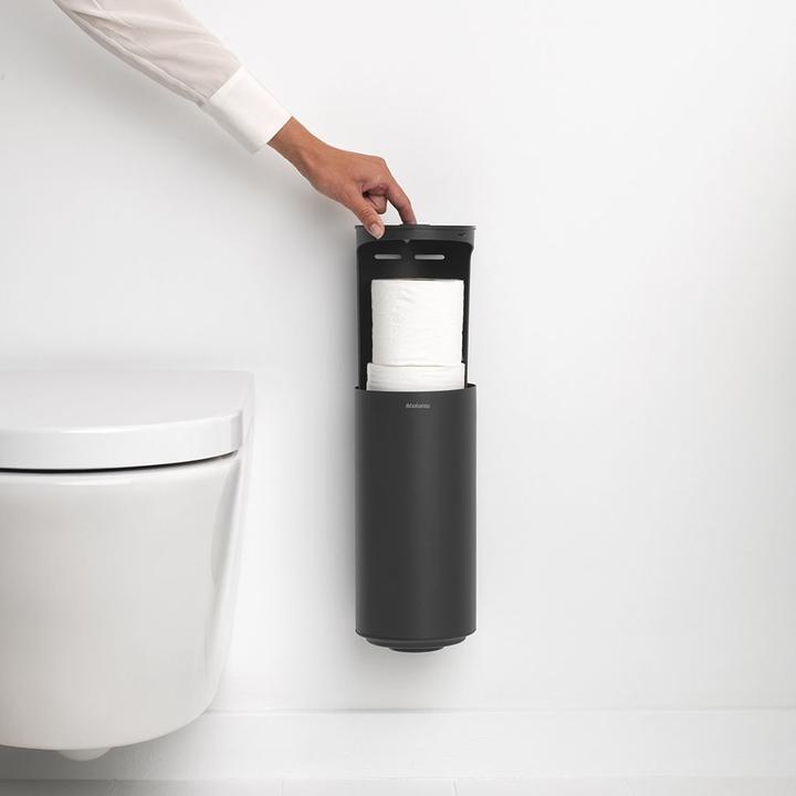 Produktbild Brabantia Badezimmerzubehör Mindset 3teilig, Anthrazit