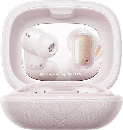 Produktbild Baseus AirNora 3 Kopfhörer True Wireless Stereo (TWS) im Ohr Anrufe/Musik Bluetooth Rosa (ANC, 6 h, Kabellos)