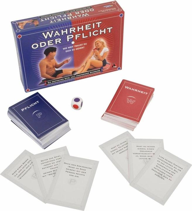 Actual product image Gigimax Game Truth or Dare (Dice games, Dutch)