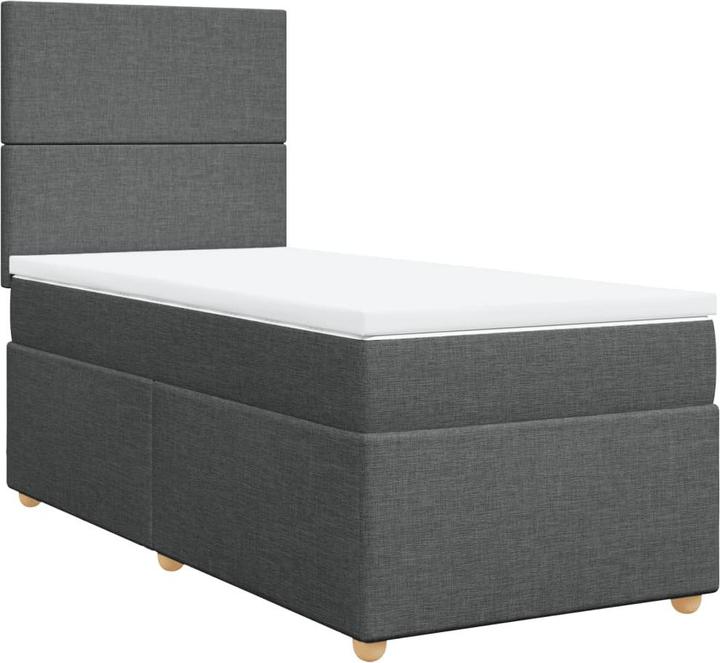 Produktbild VidaXL Bo x springbett mit Matratze 180 x 200 cm Stoff (180 x 200 cm)