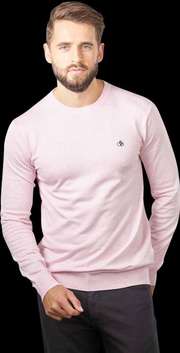 Actual product image Scotch & Soda Viscose Polyamid Pullover Crew Neck Rose (XXL)