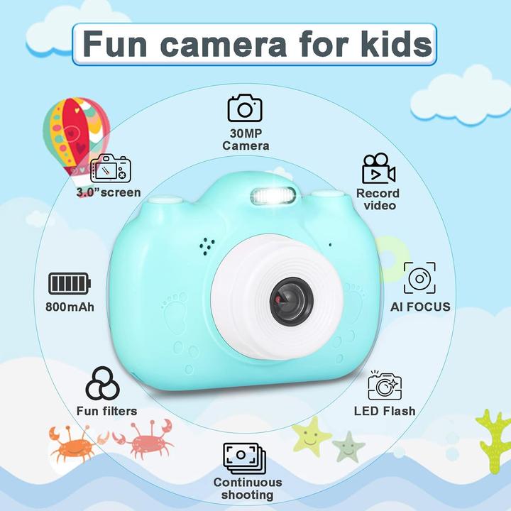 Actual product image Supbro Kinderkamera mit Touchscreen