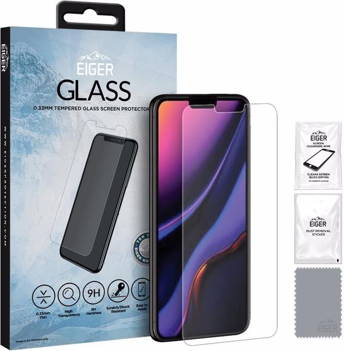 Actual product image Eiger Mountain Glass (1 Piece, Apple iPhone XS Max, Apple iPhone 11 Pro Max)