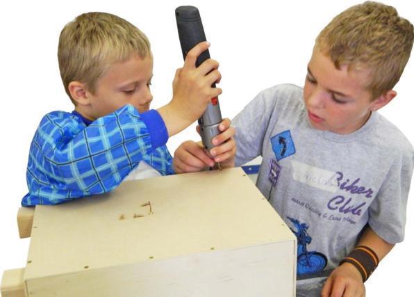 Produktbild Baff Kinder-Trommel-Hocker Musikmöbel Bausatz Cajon