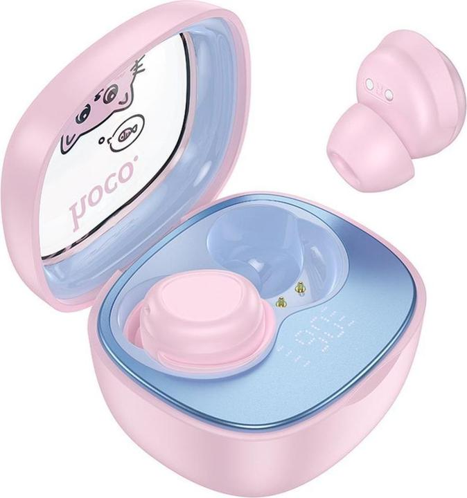 Hoco Wireless headphones wireless earphones bluetooth TWS for kids EW111 pink