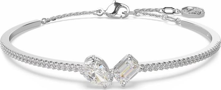 Image du produit Swarovski Mesmera Bracelet-jonc Diverses coupes Blanc (17.30 cm, Métal Swarovski)