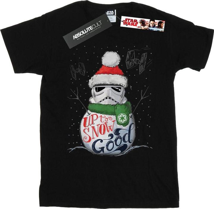 Star Wars Stormtrooper Up To Snow Good TShirt Jungen