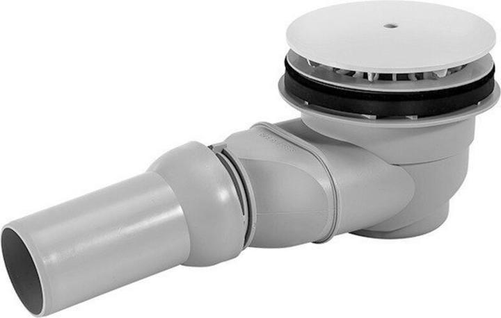 Produktbild Duravit Duschwannenablauf Abgang waagerecht weiss