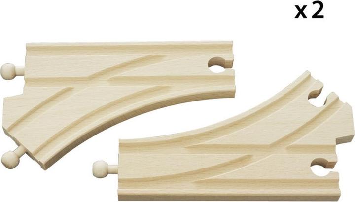 Actual product image Brio curved switches