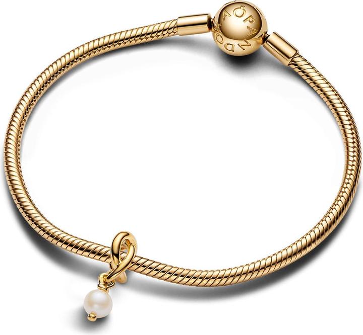 Image du produit Pandora Moments Pierre de naissance juin (Argent massif, Métal doré en 14K)