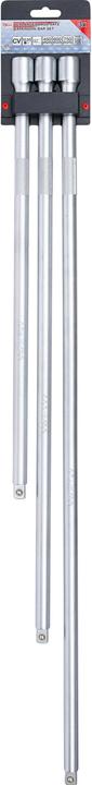 Actual product image BGS Extension Bar Set 12.5 mm (1/2") 450 / 600 / 750 mm 3 pcs. (12.5 mm)