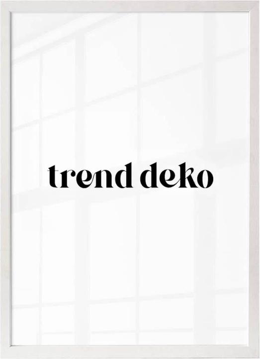 Actual product image Trenddeko Wooden picture frame - white
