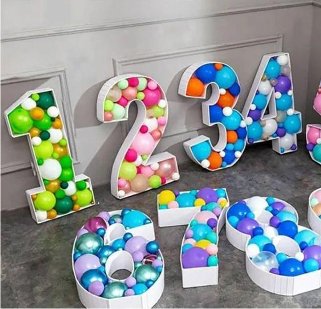 Produktbild MU Style Number Series DIY Ballon Rahmen (1 x)