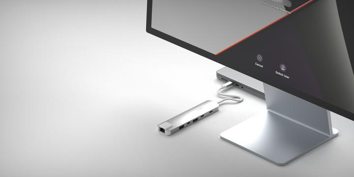 Produktbild LINQ Connects 6in1 PRO USB-C Multiport Hub 140W (USB-C, 6 Ports)