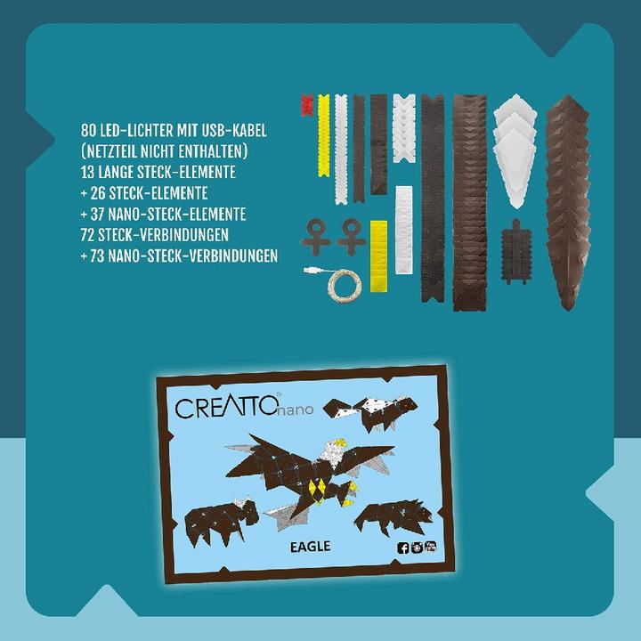 Immagine prodotto Kosmos Creatto Eagle / Wild Life (252 pezzi)