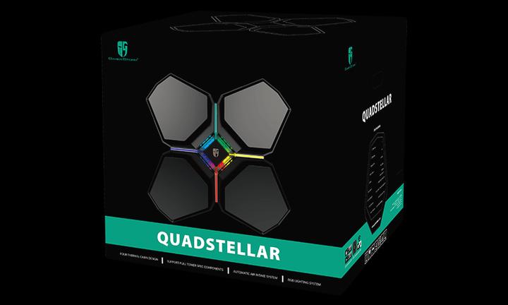 Actual product image Deepcool Quadstellar (ATX, Mini-ITX, E-ATX)
