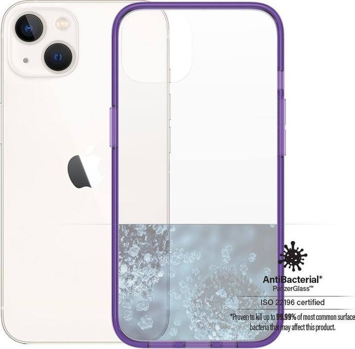 Produktbild PanzerGlass Back Cover ClearCase Grape AB iPhone 13 (Apple iPhone 13)