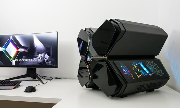 Actual product image Deepcool Quadstellar (ATX, Mini-ITX, E-ATX)