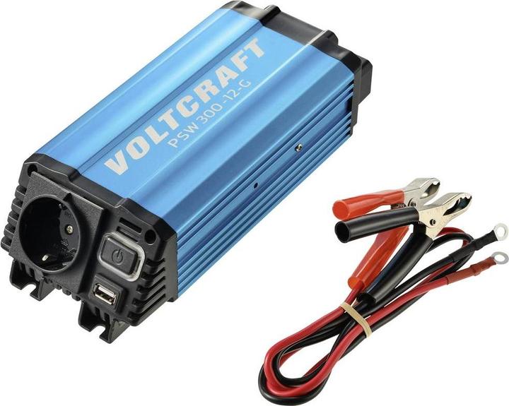 Produktbild Voltcraft Wechselrichter PSW 300-12-G 300W 12 V/DC - 230 V/AC