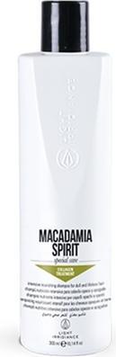 Actual product image Light Irridiance Macadamia Spirit Special Care Nourishing Shampoo 300Ml (300 ml, Liquid shampoo)