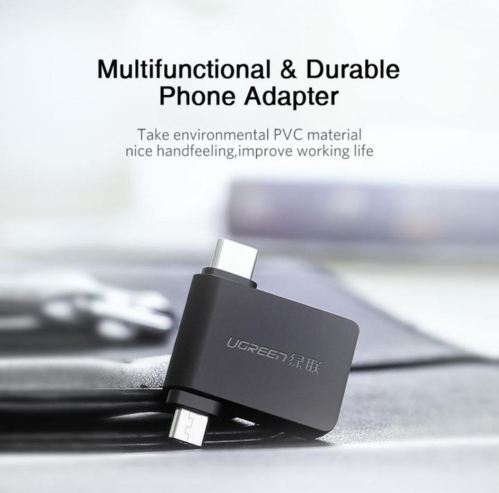 Produktbild Ugreen Micro USB + USB-C zu USB-A 3.0 Adapter (USB Typ C, USB-A)