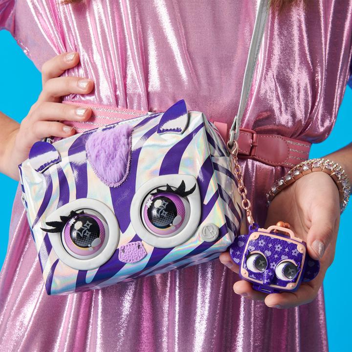 Actual product image Spin Master Purse Pets - Metallic Magic - Zebra (6066464)
