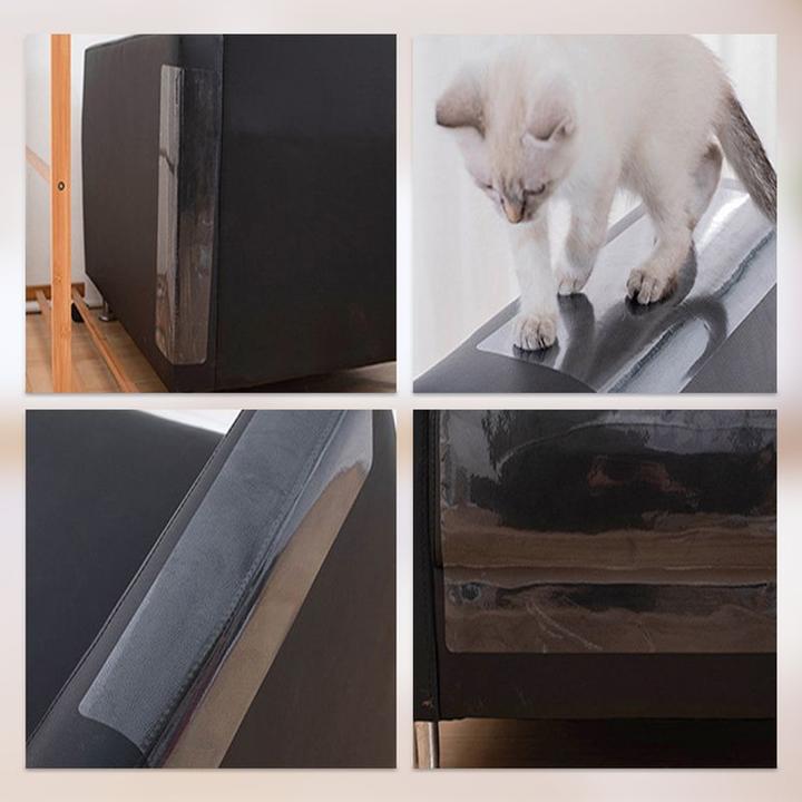 Actual product image Hermex Scratch protection Scratch-stop anti-scratch film Cat furniture protector Wall protection (Cat)