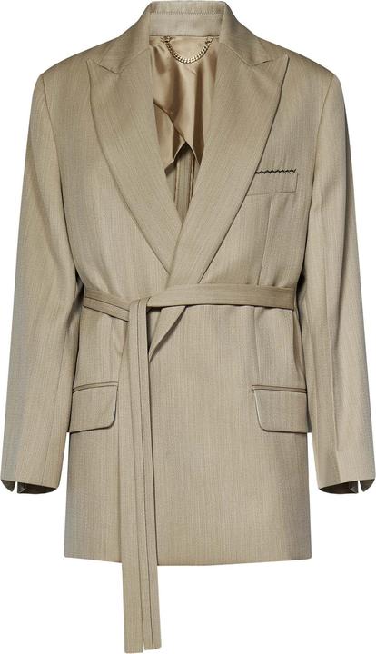 Actual product image Victoria Beckham Dresses Beige (10XL)