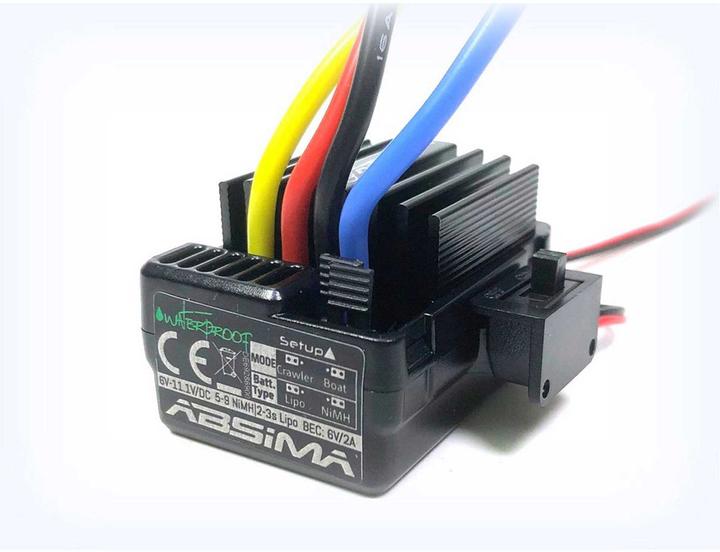 Produktbild Absima Brushed Regler wasserdicht 40A Crawler & Boot