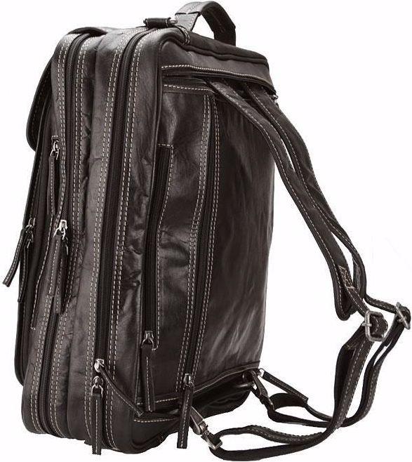 Produktbild Alpenleder Notebooktasche Allgäu Ebenholz 17 (17")
