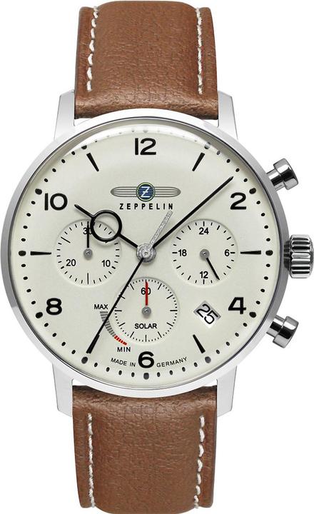 Zeppelin Hindenburg Solar 80865n (Analoguhr, Chronograph, 41 mm)