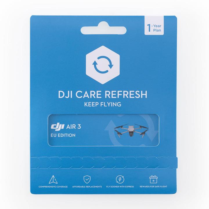Produktbild DJI Care Refresh ( Air 3) 1 Jahr (Karte) (12 Monate, Technische Unterstützung, Unfallschutz)