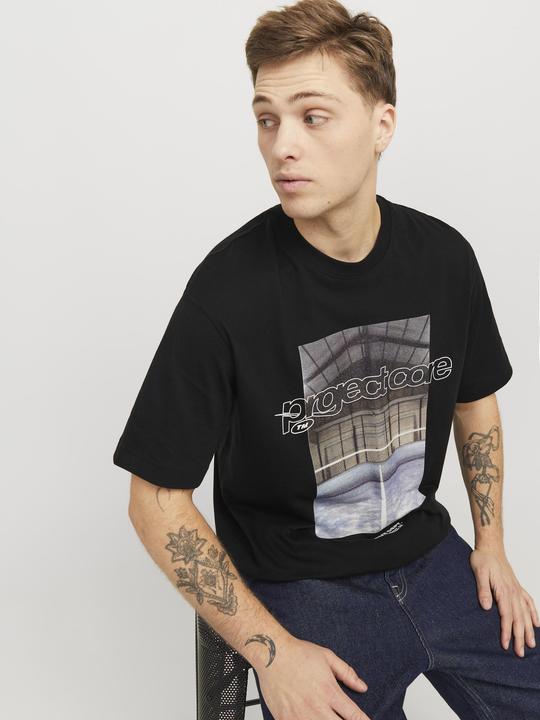 Immagine prodotto Jack & Jones Gedruckt Rundhalsausschnitt T-shirt T-shirt (L)