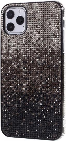 Actual product image MU Style Cover with glitter stones and color gradient (Apple iPhone 11 Pro)