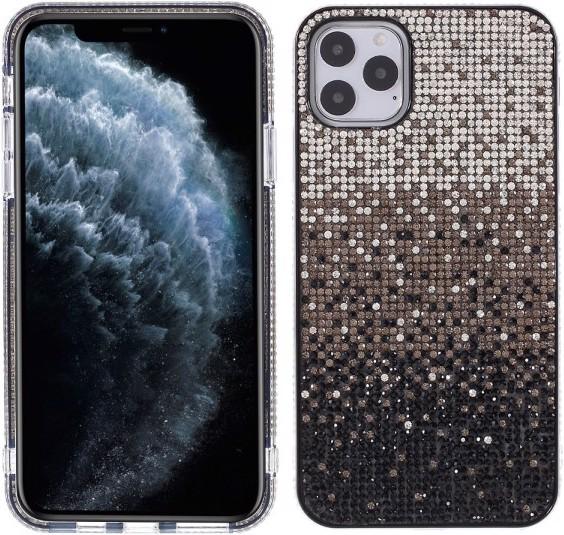 Actual product image MU Style Cover with glitter stones and color gradient (Apple iPhone 11 Pro)