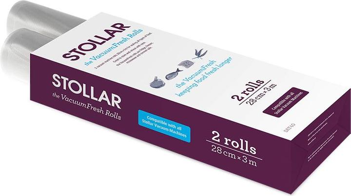 Actual product image Stollar SAT40 vacuum sealer accessory Vacuum sealer roll (2 x)