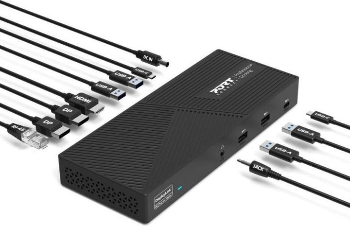 Produktbild Port Designs Triple Docking Station (USB-C, 3 Ports)