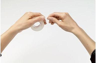 Actual product image tesa tesafilm adhesive tape can be torn by hand (19 mm)