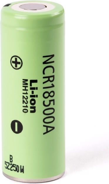 Actual product image Panasonic Akku NCR18500A (1 pcs., 18500, 2040 mAh)