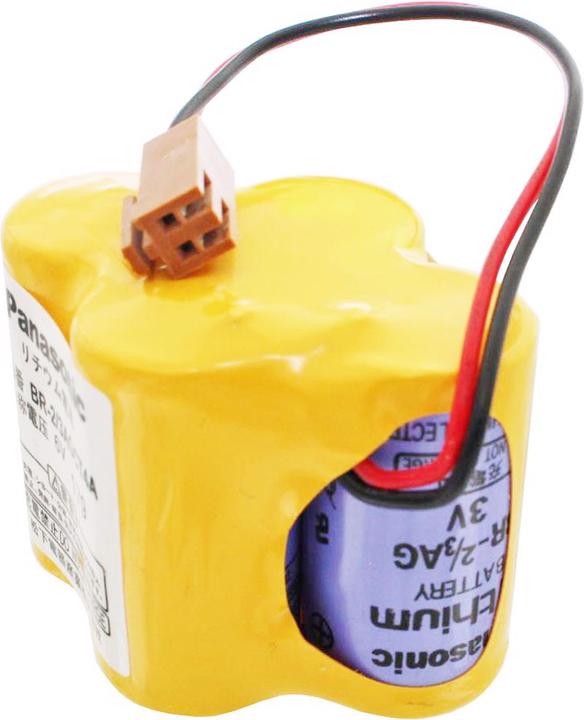 Actual product image Panasonic Battery CNC BR-2/3AGCT4A, Fanuc A98L-0031-0025, BR-2/3AG (1 pcs., 2400 mAh)