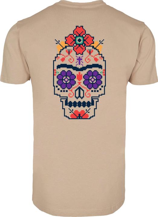 Image du produit Merchcode Frida Kahlo - Pixels viva la vida T-shirt col rond - 117225 (XXL)