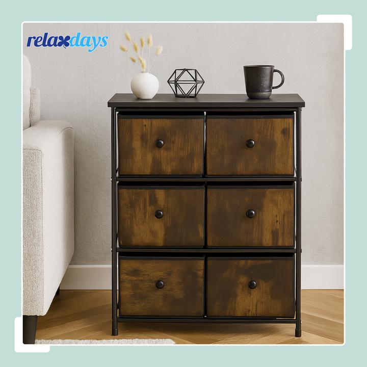 Productafbeelding Relaxdays Kommode (60 x 32 x 73 cm)