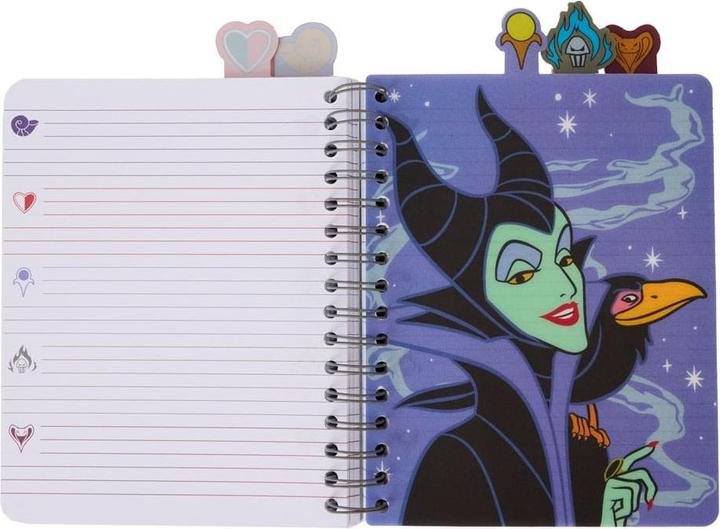 Actual product image Loungefly Disney Villains by Notebook Tab Journal