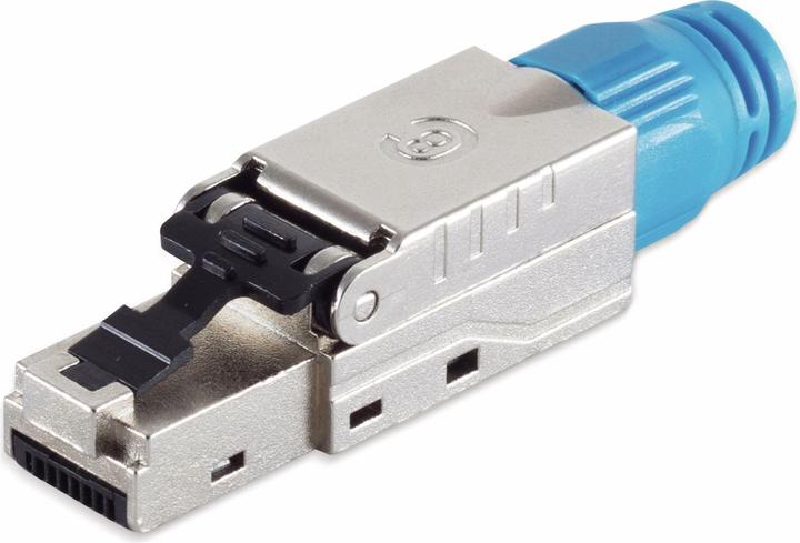 Produktbild Helos RJ-45 Stecker, CAT.8.1, werkzeuglos, STP (STP, CAT8.1)