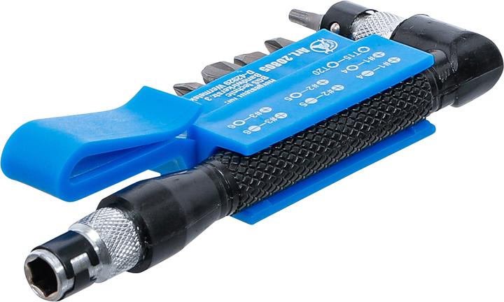 Image du produit BGS Porte-embouts angulaire avec 7 embouts doubles 6,3 mm (1/4") 8 pièces (6,3 mm)
